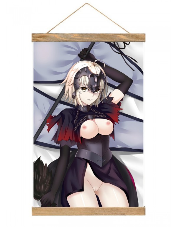 Billig Japanese Wall Banner Fategrand Order Fgo Jeanne D Arc Alter Anime Wall Scroll Posters 40x60cm(23.6x15.7in)