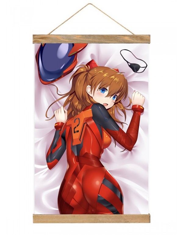 Großhandel Japanese Wall Banner Neon Genesis Evangelion Asuka Langley Soryu  Anime Wall Scroll Posters 40x60cm(23.6x15.7in)