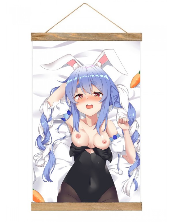 Speziell Japanese Wall Banner Virtual Youtuber Usada Pekora Anime Wall Scroll Posters 40x60cm(23.6x15.7in)