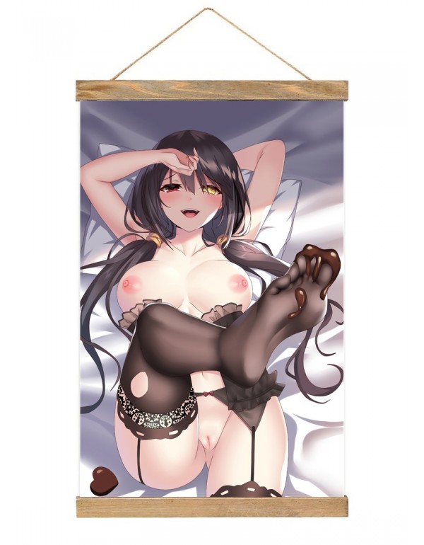 Prämie Japanese Wall Banner Date A Live Kurumi Tokisaki Anime Wall Scroll Posters 40x60cm(23.6x15.7in)