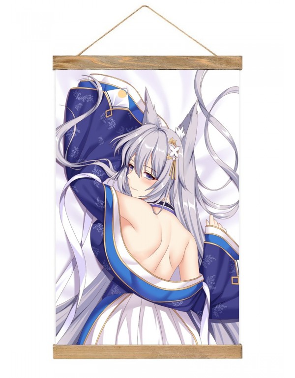 Kaufen Japanese Wall Banner Azur Lane Shinano Anime Wall Scroll Posters 40x60cm(23.6x15.7in)