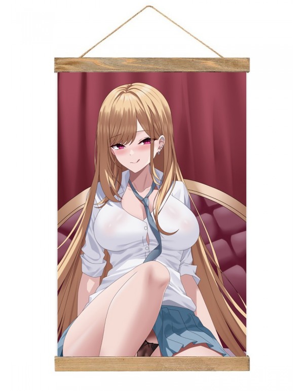 Einzigartig Japanese Wall Banner My Dress Up Darling Kitagawa Marin  Anime Wall Scroll Posters 40x60cm(23.6x15.7in)