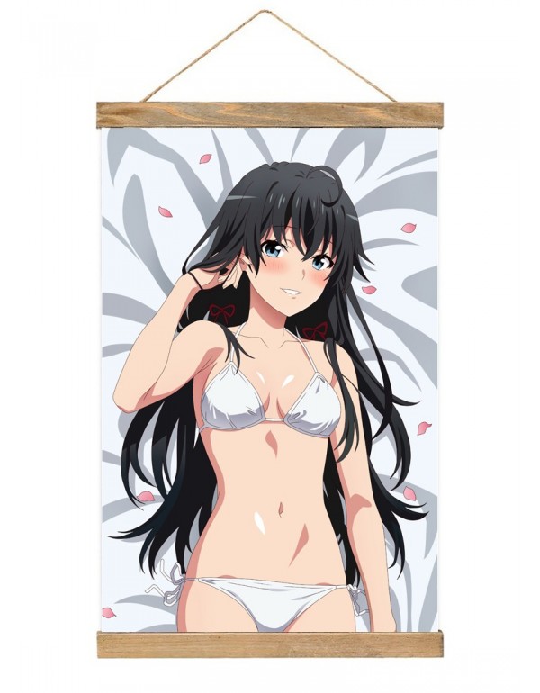 Mode Japanese Wall Banner My Youth Romantic Comedy Is Wrong As I Expected Yukinoshita Yukino Anime Wall Scroll Posters 40x60cm(23.6x15.7in)