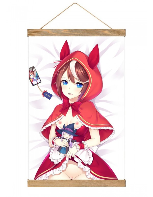 2023 Japanese Wall Banner Uma Musume Pretty Derby Tokai Teio  Anime Wall Scroll Posters 40x60cm(23.6x15.7in)