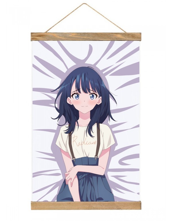 Willkommen Japanese Wall Banner Ssss. Gridman Takarada Rikka Anime Wall Scroll Posters 40x60cm(23.6x15.7in)