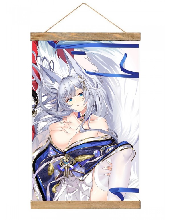 Am besten Japanese Wall Banner Azur Lane Shinano Anime Wall Scroll Posters 40x60cm(23.6x15.7in)