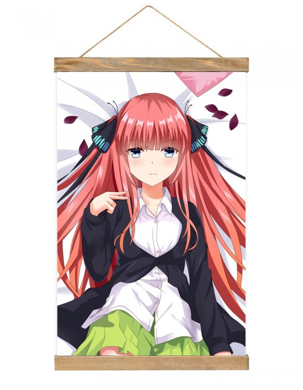 Klopfen Japanese Wall Banner The Quintessential Quintuplets Miku Nakano Nakano Nino Anime Wall Scroll Posters 40x60cm(23.6x15.7in)