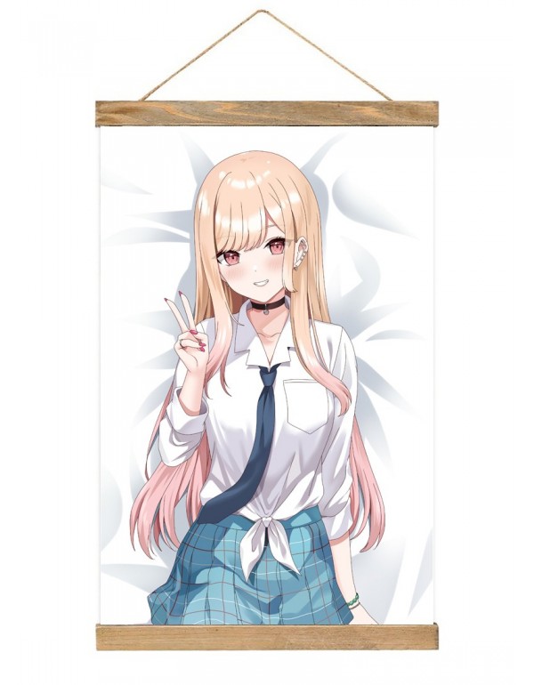 Prämie Japanese Wall Banner My Dress Up Darling Kitagawa Marin  Anime Wall Scroll Posters 40x60cm(23.6x15.7in)