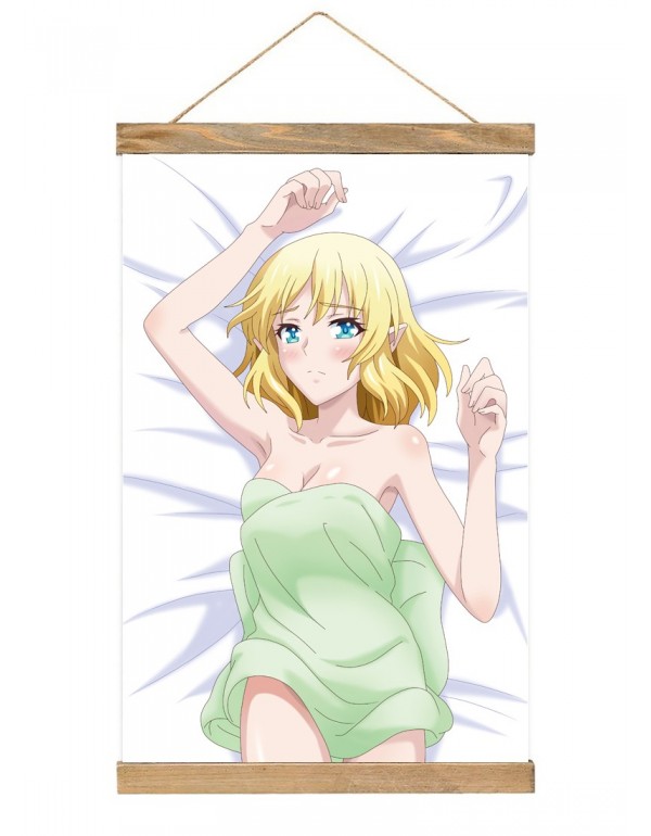 Online Japanese Wall Banner In The Land Of Leadale Queena  Anime Wall Scroll Posters 40x60cm(23.6x15.7in)