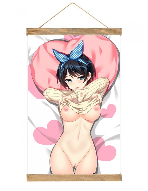 Besorgen Japanese Wall Banner Kanojo Okarishimasu Sarashina Ruka Anime Wall Scroll Posters 40x60cm(23.6x15.7in)