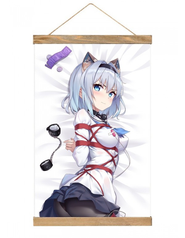 Schnäpche Japanese Wall Banner The Ryuo S Work Is Never Done Ginko Sora Anime Wall Scroll Posters 40x60cm(23.6x15.7in)