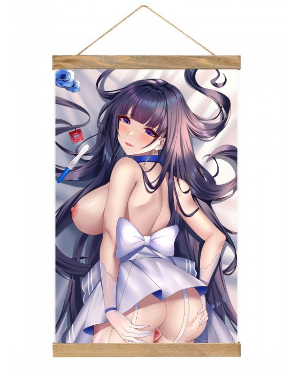 Besorgen Japanese Wall Banner Honkai Impact 3rd Raiden Mei Anime Wall Scroll Posters 40x60cm(23.6x15.7in)