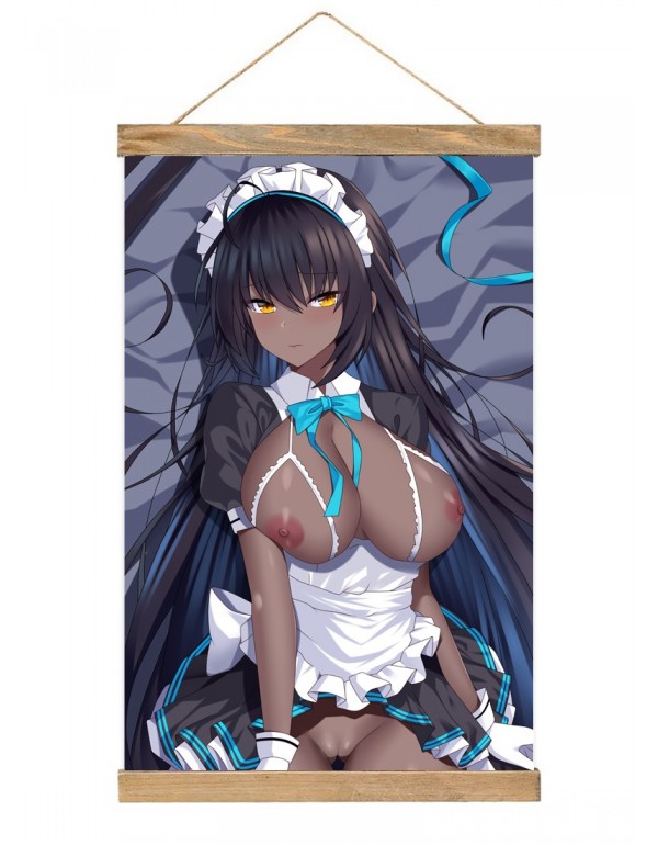 Billig Japanese Wall Banner Blue Archive Karin Anime Wall Scroll Posters 40x60cm(23.6x15.7in)