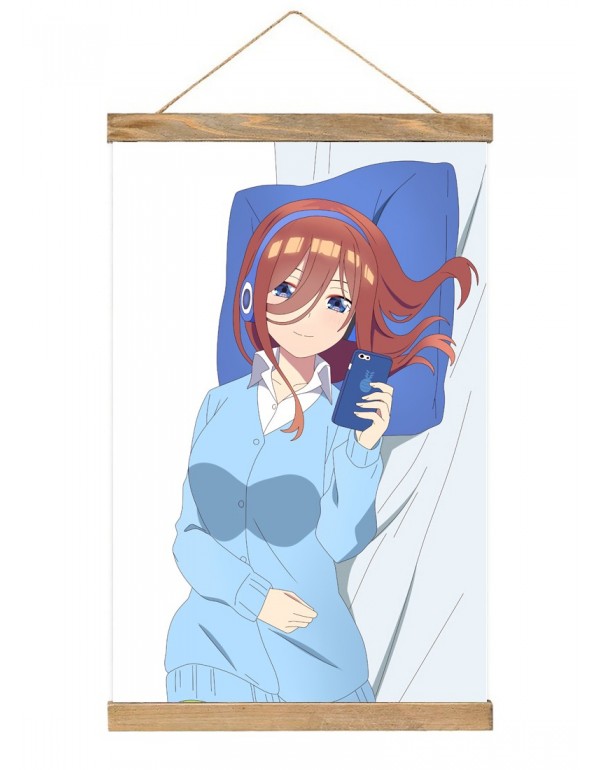 Am coolsten Japanese Wall Banner The Quintessential Quintuplets Nino Nakano Anime Wall Scroll Posters 40x60cm(23.6x15.7in)