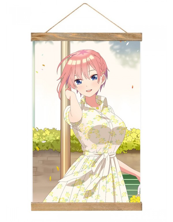 Gute Qualität Japanese Wall Banner The Quintessential Quintuplets Nakano Yotsuba Anime Wall Scroll Posters 40x60cm(23.6x15.7in)