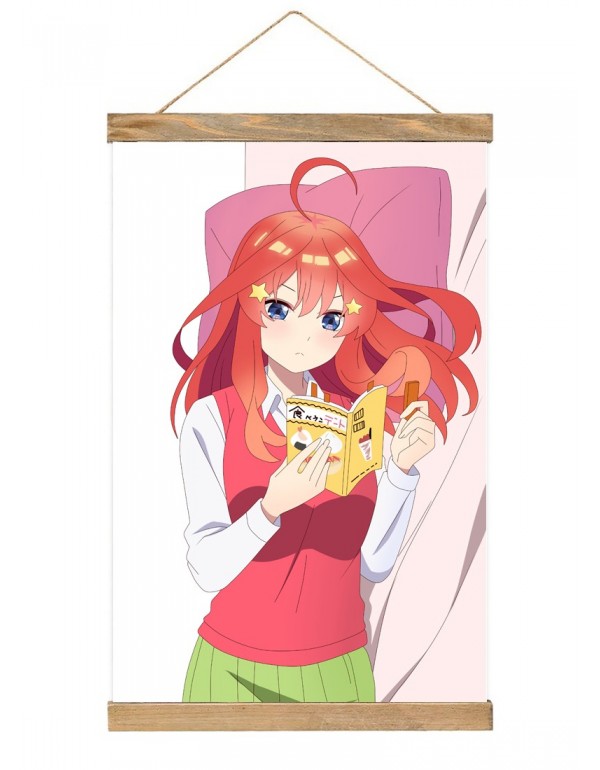 Am coolsten Japanese Wall Banner The Quintessential Quintuplets Nakano Itsuki Anime Wall Scroll Posters 40x60cm(23.6x15.7in)