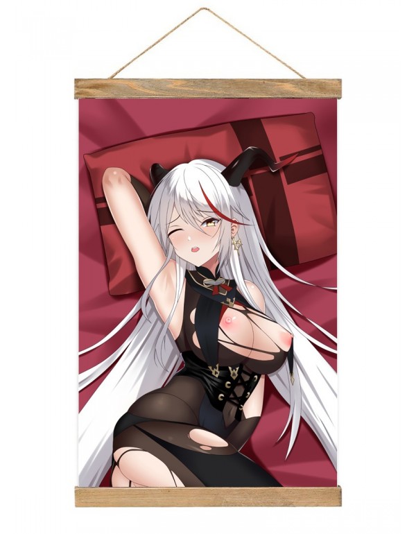 Brauch Japanese Wall Banner Azur Lane Kms Agir Anime Wall Scroll Posters 40x60cm(23.6x15.7in)