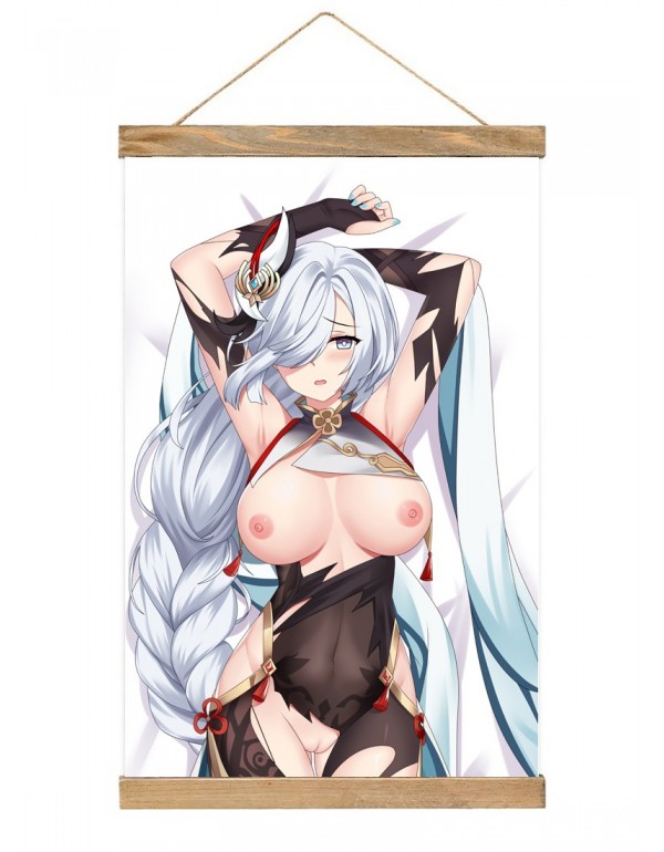 Prämie Japanese Wall Banner Genshin Impact Shenhe...