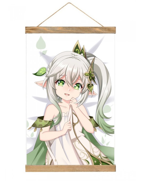 Einzigartig Japanese Wall Banner Genshin Impact Nahida Anime Wall Scroll Posters 40x60cm(23.6x15.7in)