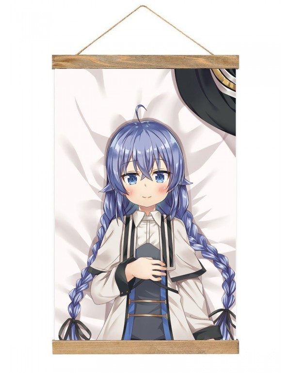 Neu Japanese Wall Banner Mushoku Tensei Roxy Migurdia Anime Wall Scroll Posters 40x60cm(23.6x15.7in)