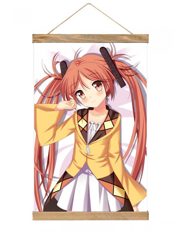 Brauch Japanese Wall Banner Black Bullet Enju Aihara Anime Wall Scroll Posters 40x60cm(23.6x15.7in)