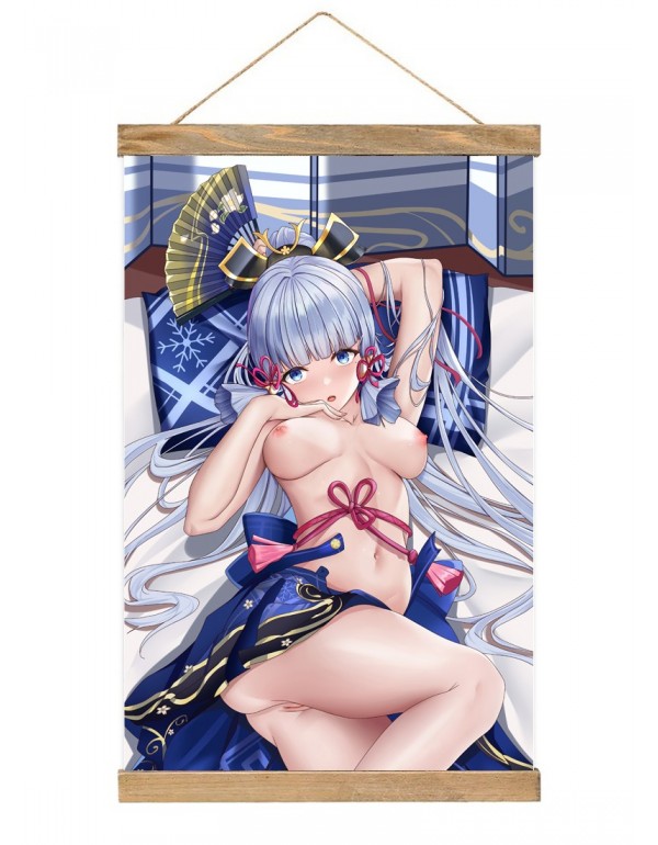 Einzigartig Japanese Wall Banner 22927genshin Impact Kamisato Ayaka Anime Wall Scroll Posters 40x60cm(23.6x15.7in)