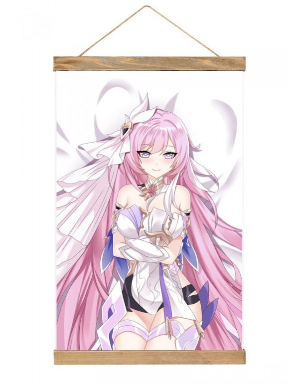 Günstig Japanese Wall Banner Honkai Impact 3rd Elysia Anime Wall Scroll Posters 40x60cm(23.6x15.7in)