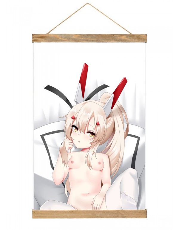 Schnäpche Japanese Wall Banner Azur Lane Ayanami Anime Wall Scroll Posters 40x60cm(23.6x15.7in)