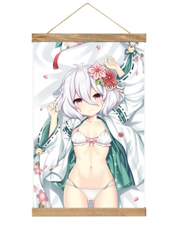 Rabatt Japanese Wall Banner Princess Connect Redive Kokkoro Anime Wall Scroll Posters 40x60cm(23.6x15.7in)