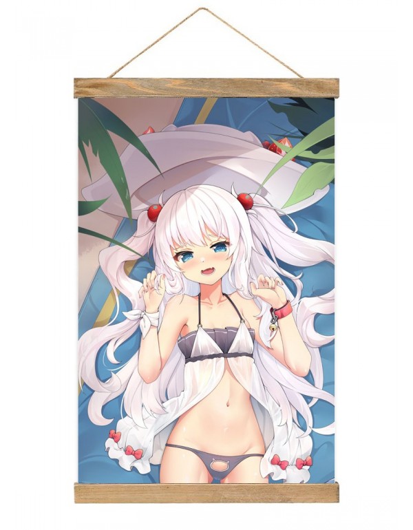 Weich Japanese Wall Banner Azur Lane Hammann Anime...