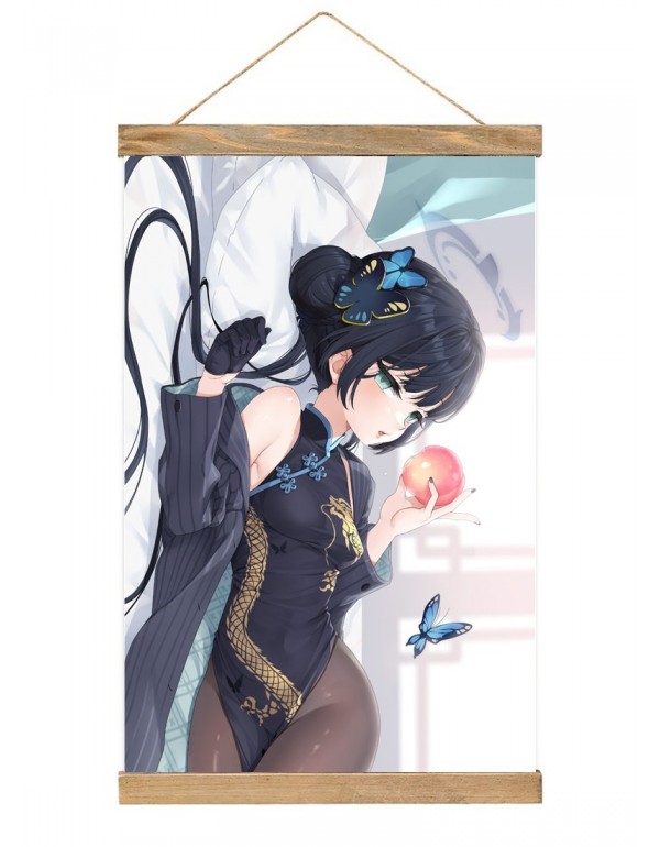 Online Japanese Wall Banner Blue Archive Kisaki Anime Wall Scroll Posters 40x60cm(23.6x15.7in)