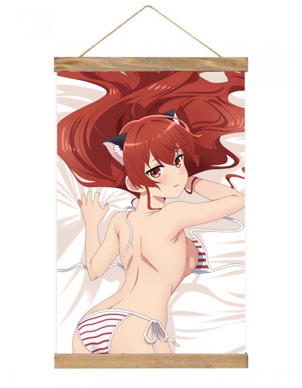 Dauerhaft Japanese Wall Banner Mushoku Tensei Jobless Reincarnation Erisu Anime Wall Scroll Posters 40x60cm(23.6x15.7in)