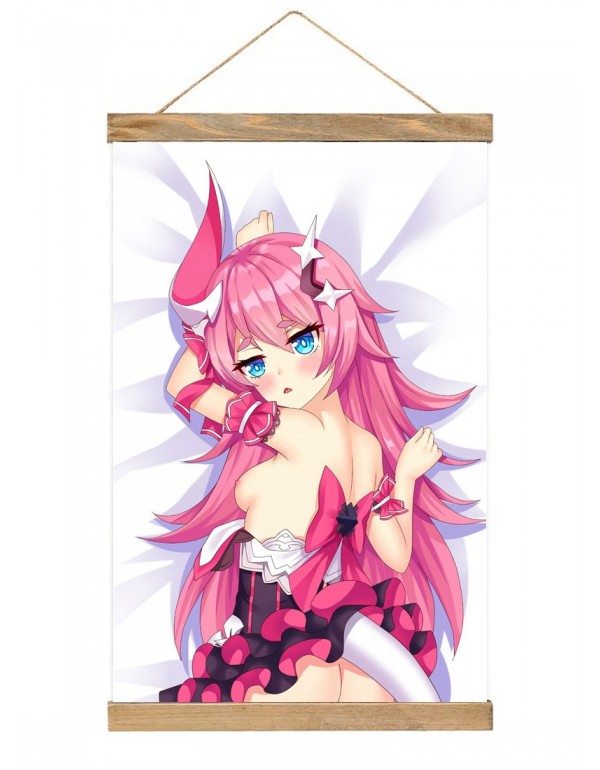 Billig Japanese Wall Banner Honkai Impact 3rd Rozaliya Anime Wall Scroll Posters 40x60cm(23.6x15.7in)