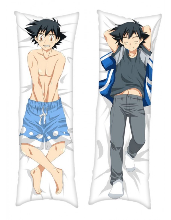 Ash Ketchum - Pokemon Male Anime Dakimakura Japanese Hug Body Kissenbezüge