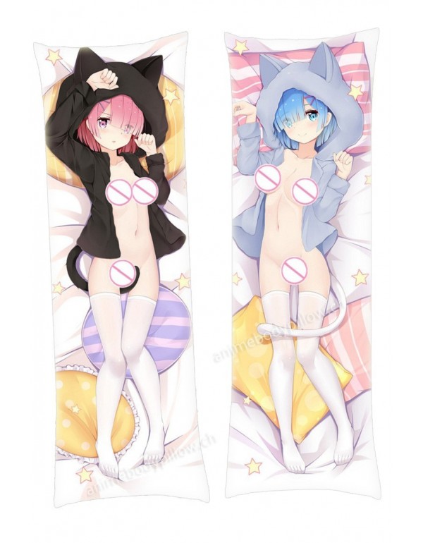 Rem Ram Re Zero Anime Dakimakura Japanese Hugging Body Kissenbezüge