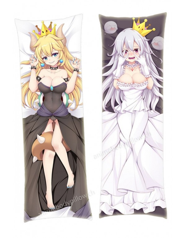 Super Mario Bowsette Princess Bowser Anime Dakimak...