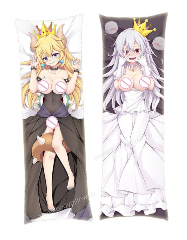 Super Mario Bowsette Princess Bowser Anime Dakimak...