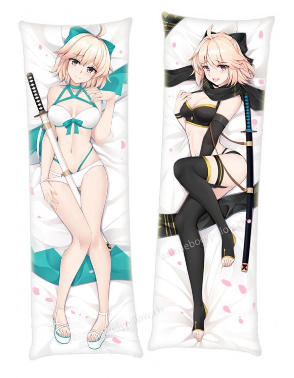 SWIMSUIT OKITA SOJI FATE GRAND ORDERJapanese character body dakimakura Kissenbezüge