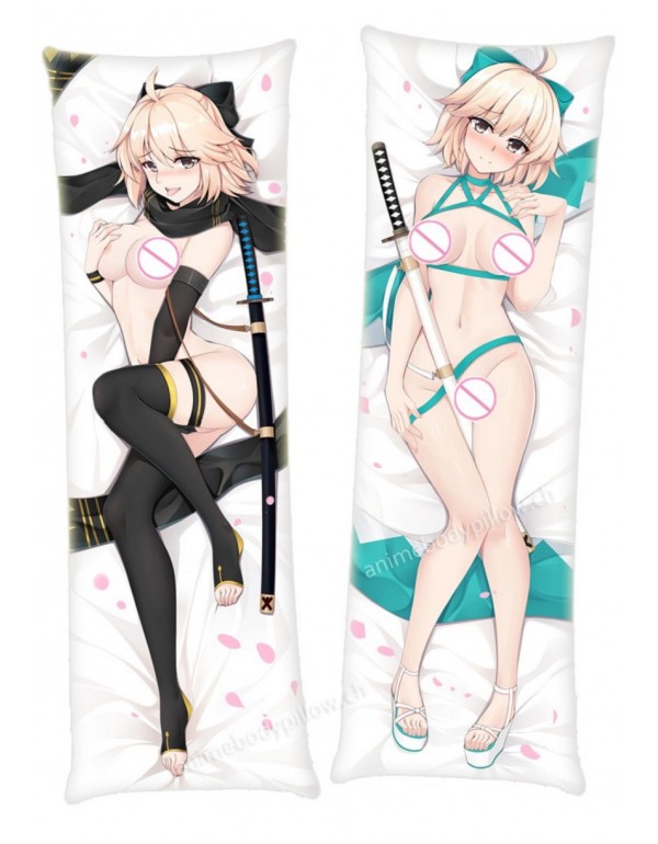 FATE GRAND ORDER SWIMSUIT OKITA SOJI Japanese character body dakimakura Kissenbezüge