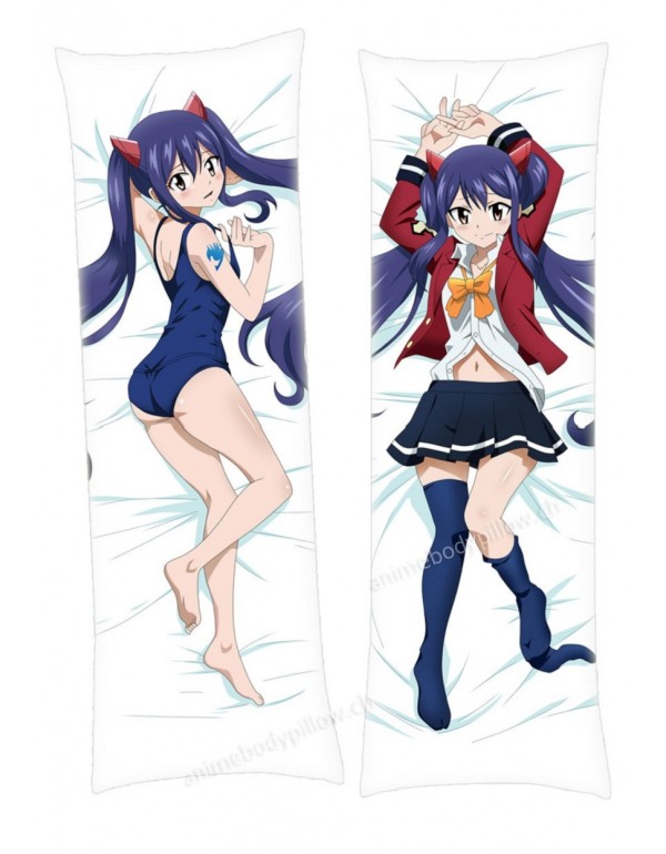 Fairy Tail Wendy Marvell Hugging body anime cuddle...