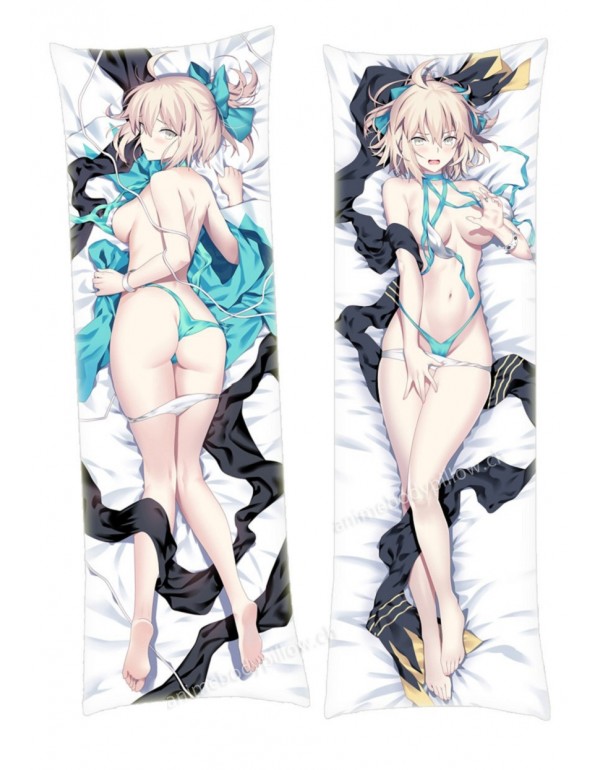 FateGrand Order Okita Souji Hugging body anime cud...