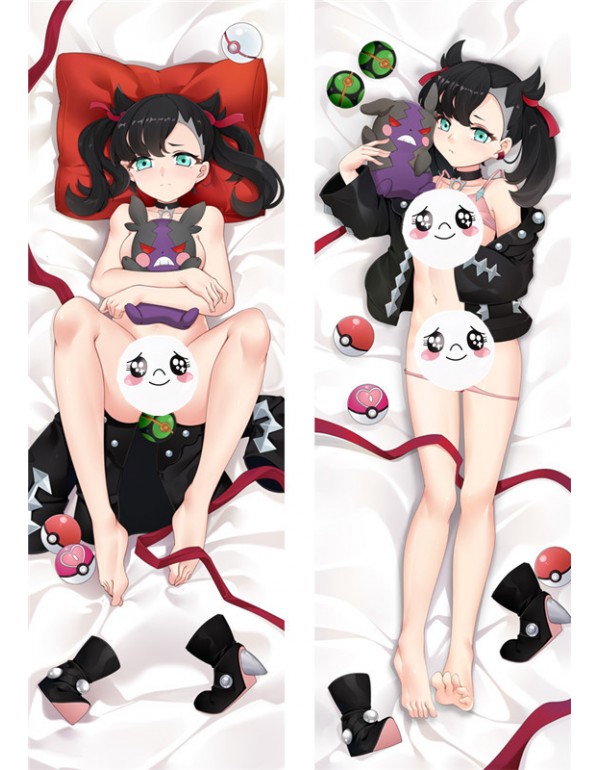 Pokemon Sword and Shield Marnie Anime Dakimakura j...