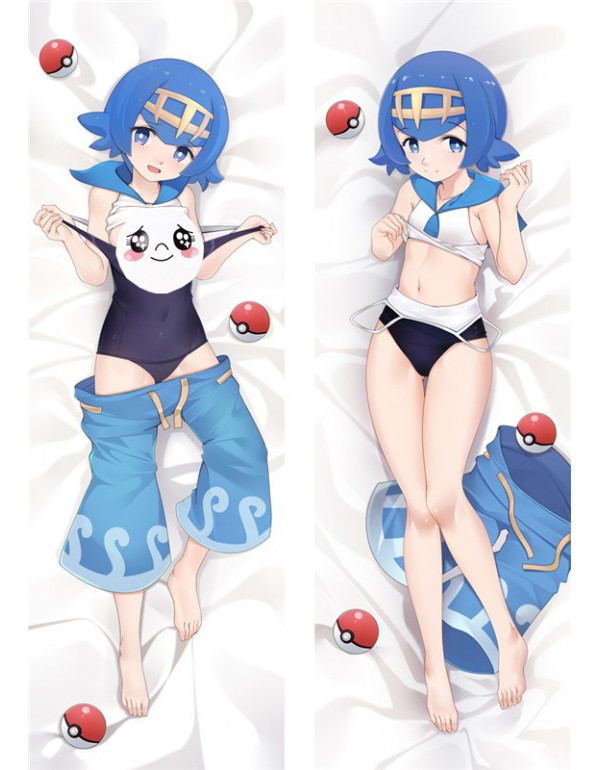 Pokemon Sword and Shield Lana Anime Dakimakura jap...