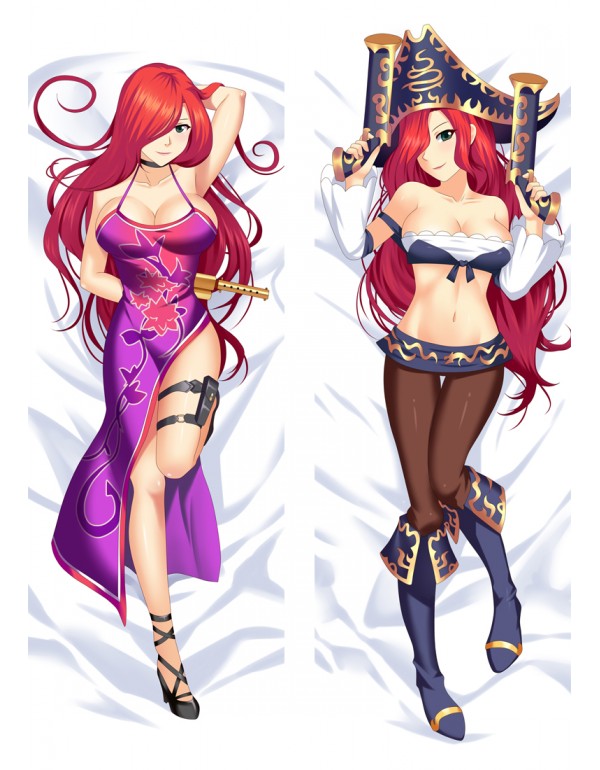 League Of Legends Miss Fortune Anime Dakimakura Japanese Hugging Body Kissenbezüge