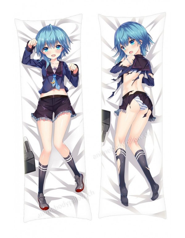 Blue Hair Kantai Collection Anime Dakimakura Japanese Hugging Body Kissenbezüge