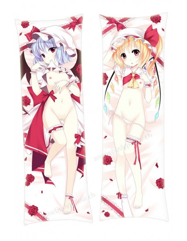 Remilia Scarlet and Frandre Scarlet Touhou Project Anime Dakimakura Kissenbezug Japanese Love Body Kissenbezüge