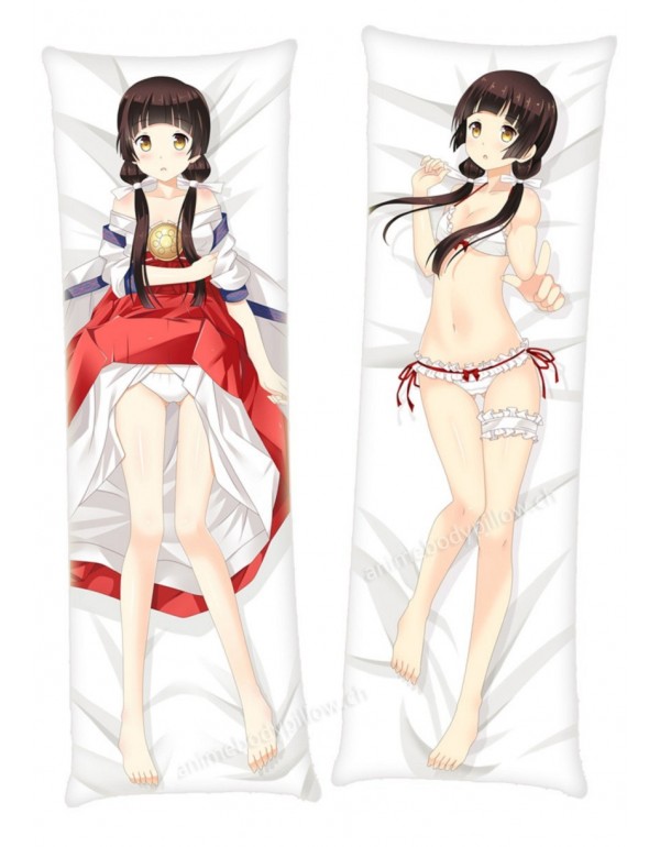 Kuma Miko Girl Meets Bear Machi Amayadori Japanese character body dakimakura Kissenbezüge