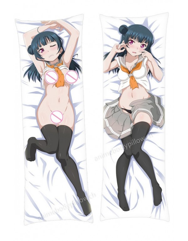 AnchoR Clockwork Planet and Yoshiko Tsushima Love Live! Sunshine!! Dakimakura Japanese Hugging Body Kissenbezüge Anime