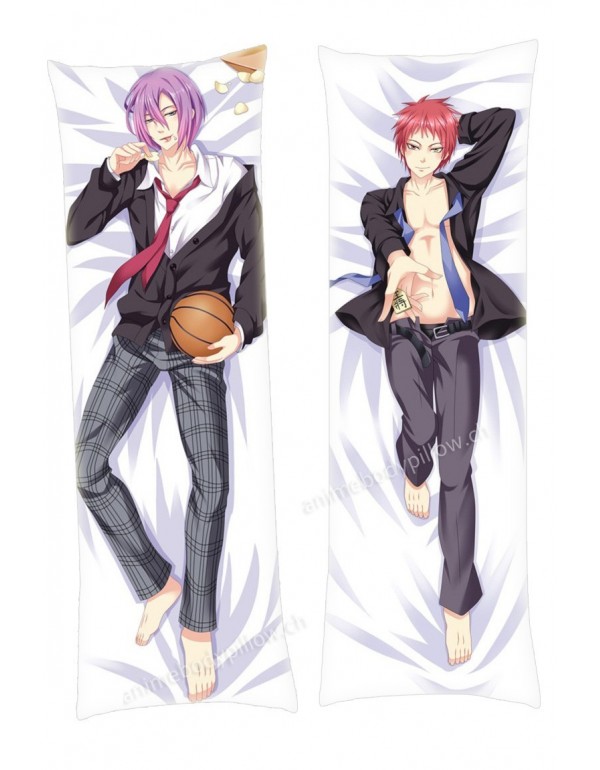 Atsushi Murasakibara and Seijuro Akashi Kuroko no Basket Male Dakimakura Japanese Hugging Body Kissenbezüge Anime