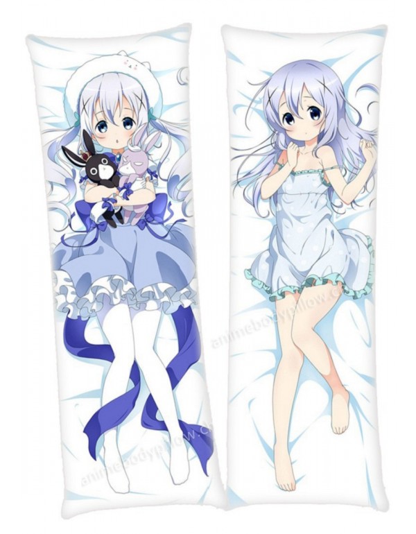 Chino Kafuu Is the Order Rabbit Anime Dakimakura J...